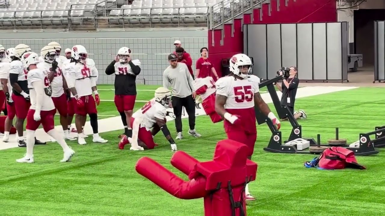 HIGHLIGHTS: Arizona Cardinals Turn Up the Physicality in First Padded Practice 🔥