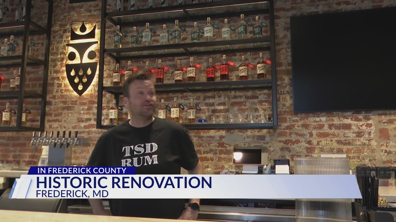 Historic downtown Frederick carriage house now an eclectic family-owned distillery