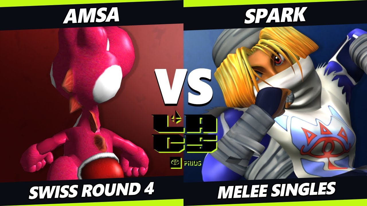 LACS 5 - aMSa (Yoshi) Vs. Spark (Sheik) Smash Melee - SSBM