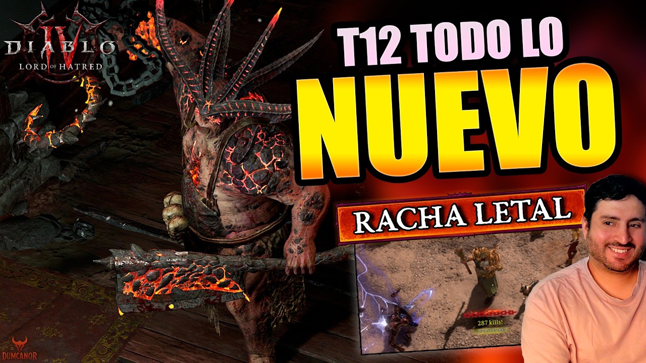 🔥 RACHA LETAL! La NUEVA MECÁNICA SANGRIENTA T12 Diablo 4 - ANUNCIO RPP 2.6.0