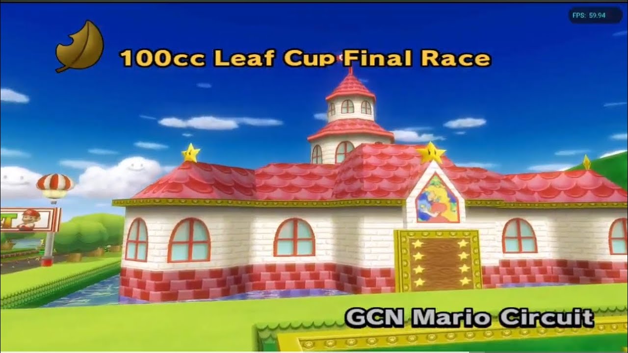 Mario Kart Wii - Leaf Cup 100cc Gameplay 