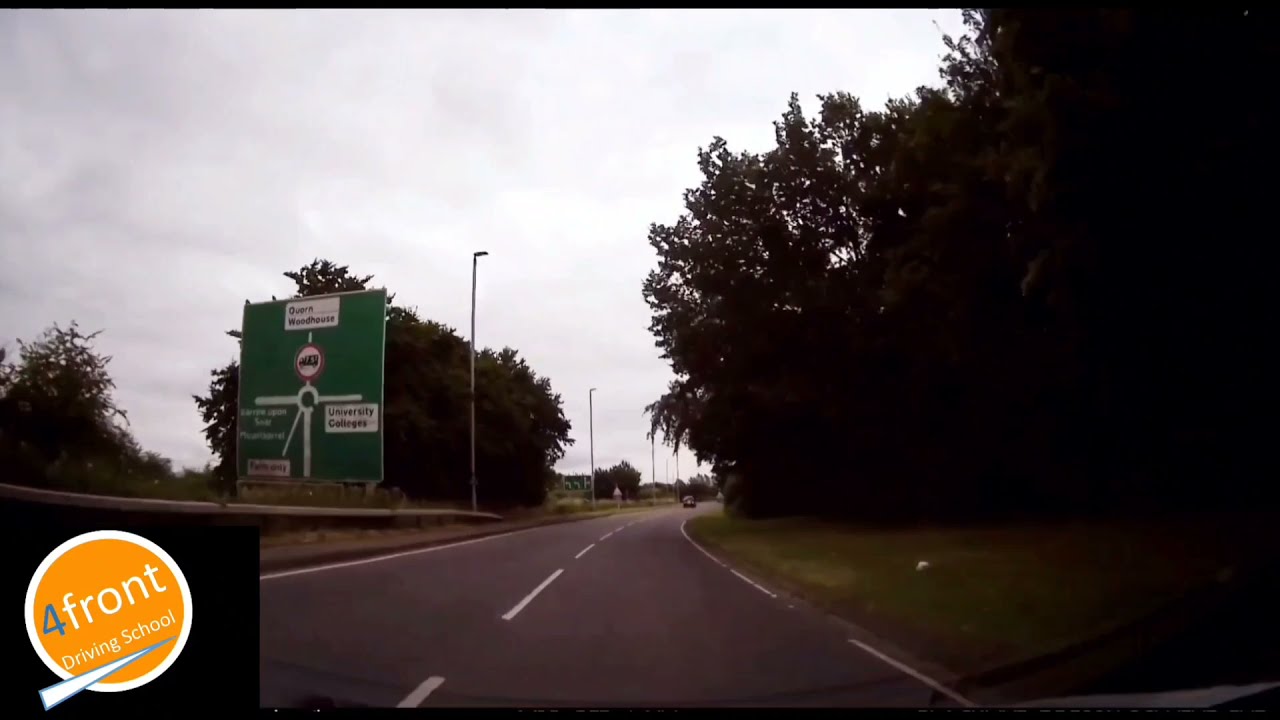 One Ash Roundabout - Loughborough Driving Tests Tips