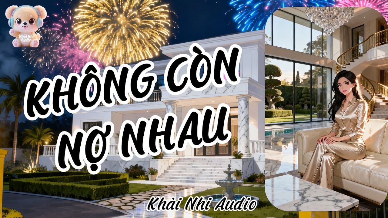 [TRUYỆN AUDIO] KHÔNG CÒN NỢ NHAU #khainhiaudio #hiệnđại #ngôntình