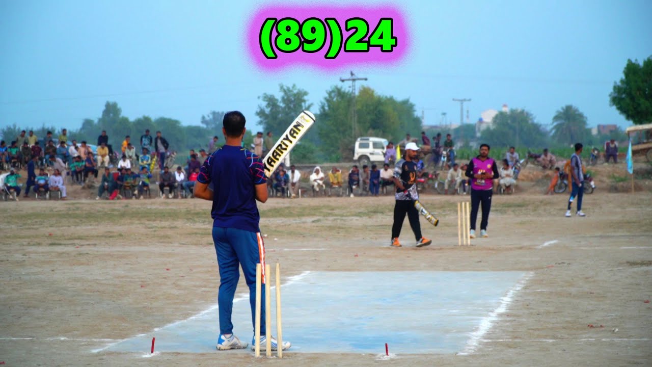 89 Runs Required in 24 Balls | Best Match in The History Of Tape Ball Cricket