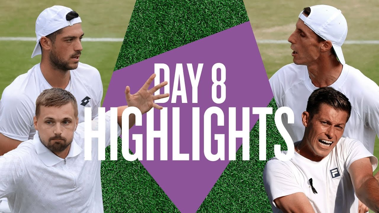 Doubles Madness on Day 8 🔥 | Wimbledon 2025 Highlights | LTA