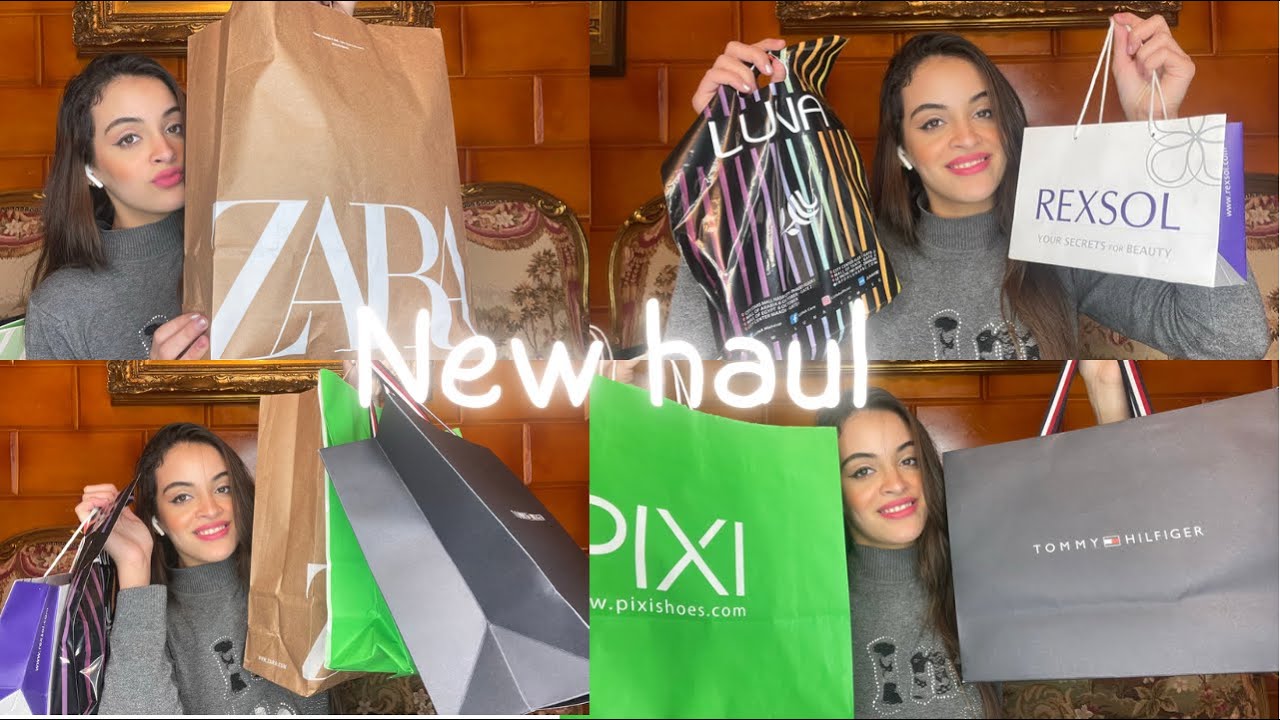 مشترياتي من مصرzara، pixi،Tommy hilfiger،Amanda ،rexsol