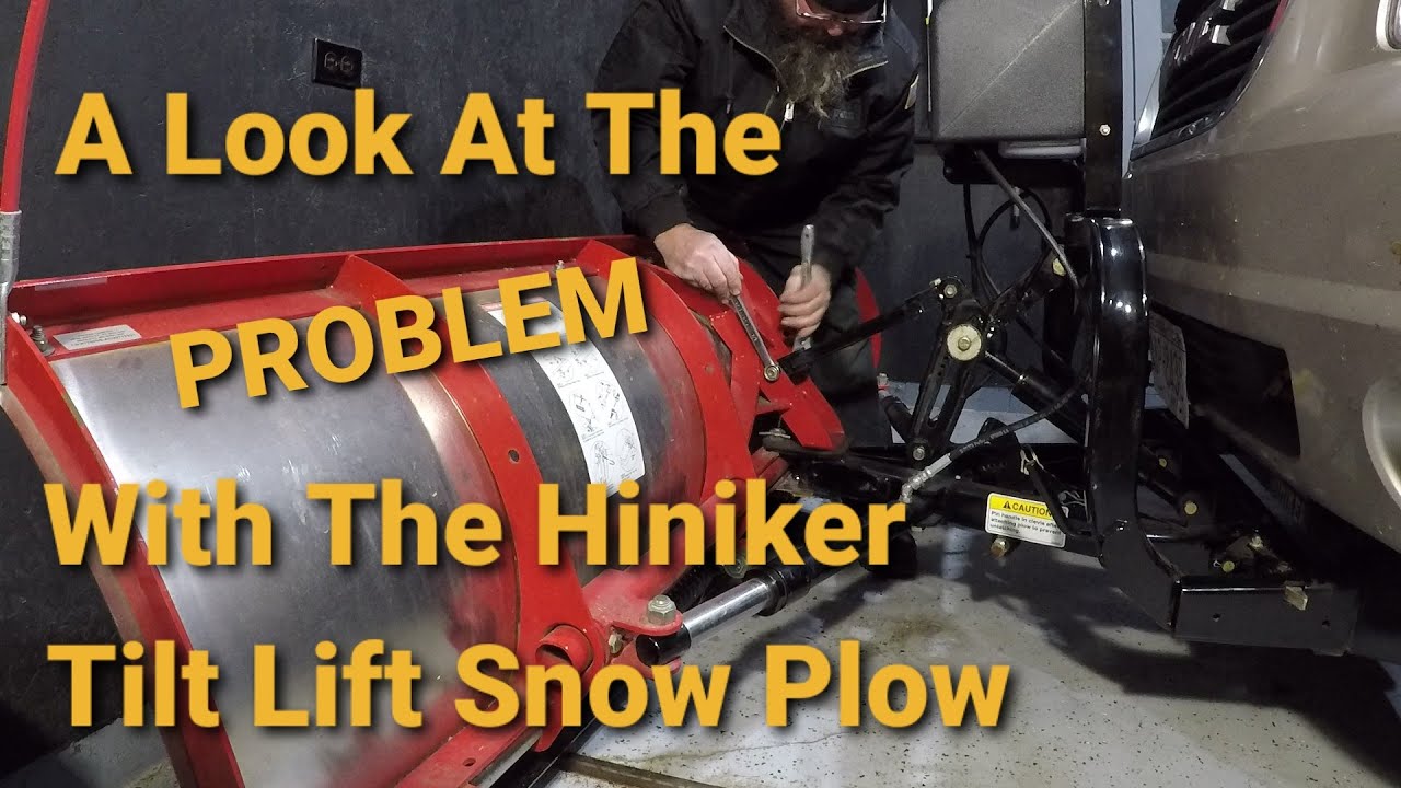The Problem With The Hiniker Tilt Lift Snow Plow