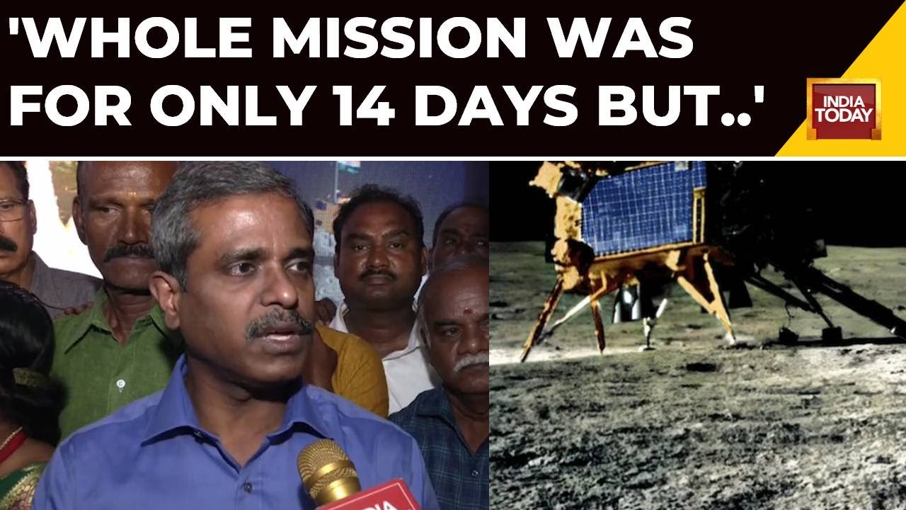 Chandrayaan-3 Project Director Veeramuthuvel Exclusive: Whole Mission Was For Only 14 Days But..