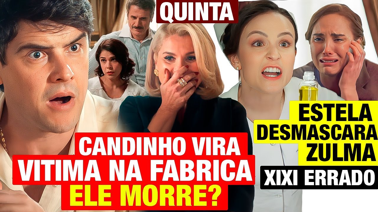 ETA MUNDO MELHOR: QUINTA 20/11 Zulma &eacute; DESMASCARADA no hospital! Candinho cai na ARMA&Ccedil;&Atilde;O DE SANDRA!