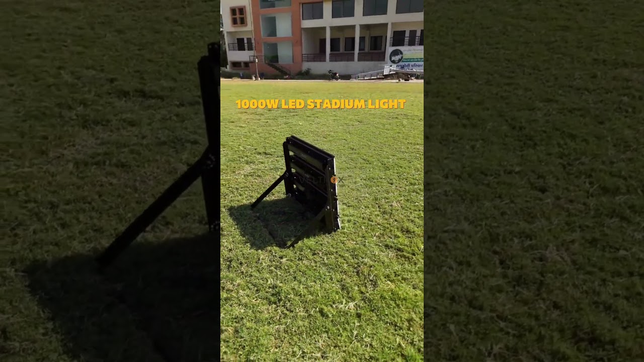 Powerful 1000W LED Stadium Light by Veltrox | Brightness Test & Installation Guide