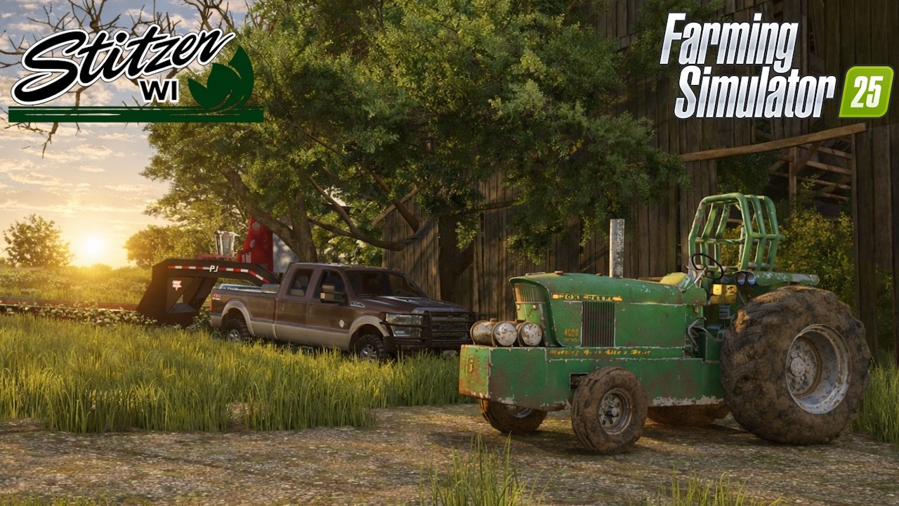 Я НАШЕЛ ЗАБРОШЕННЫЙ ТРАКТОР В САРАЕ В FS25???