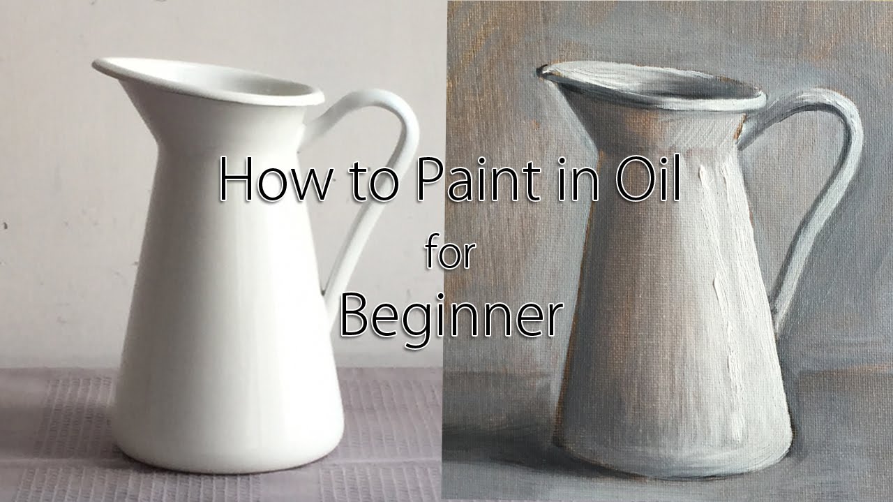 Full Step by Step Oil Painting Tutorial for Beginner, How to Paint in Oil for Beginner