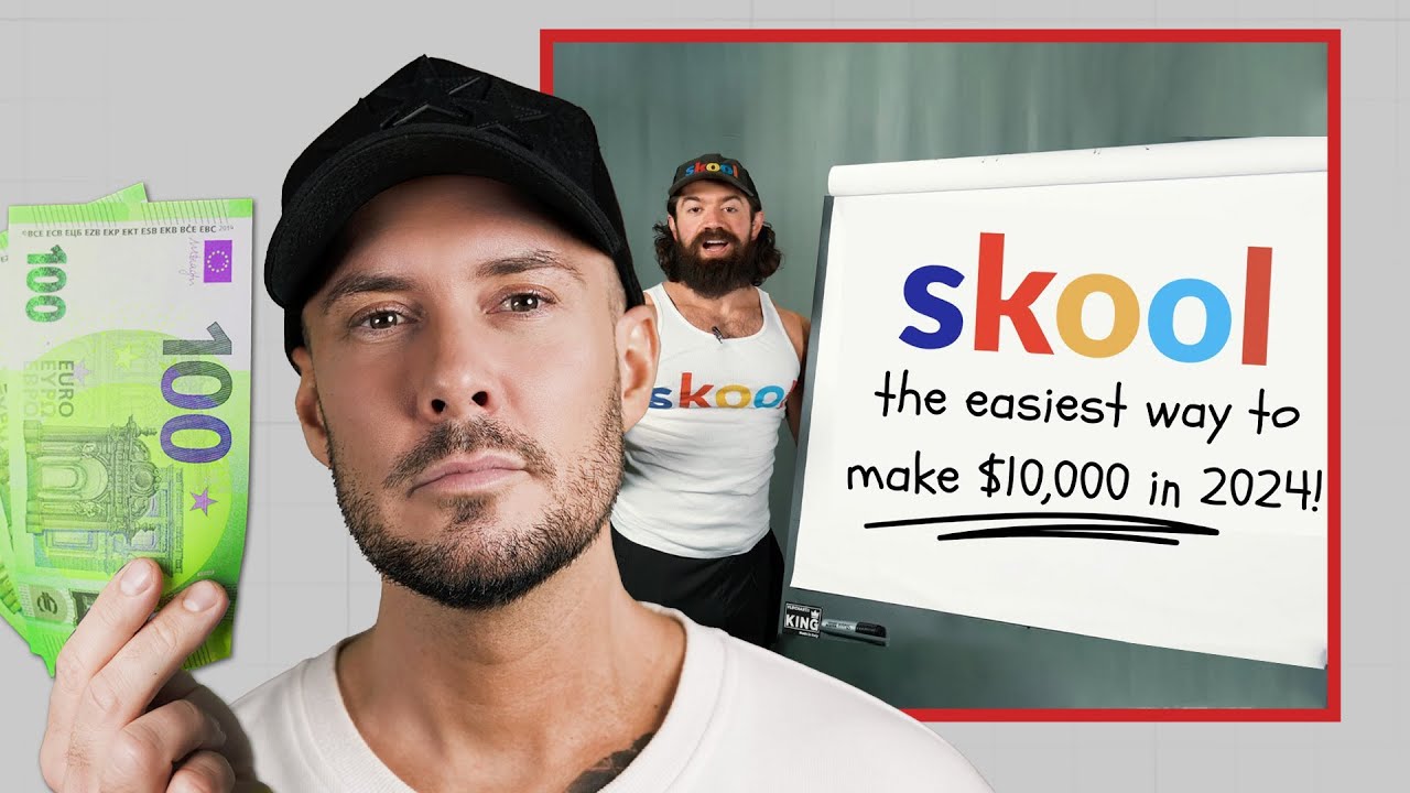 Online Geld verdienen mit Alex Hormozis "skool"