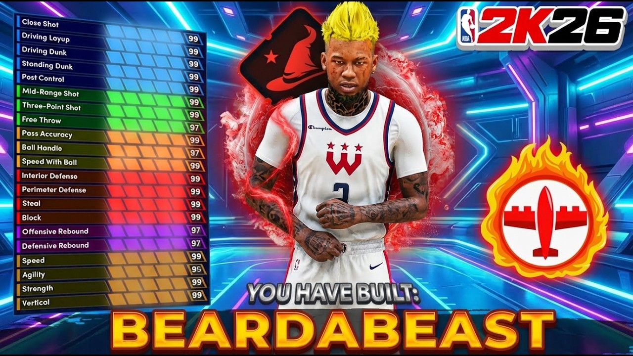 Единственный необходимый вам билд разыгрывающего защитника в NBA 2K26 (соревновательная мета 6'2”)