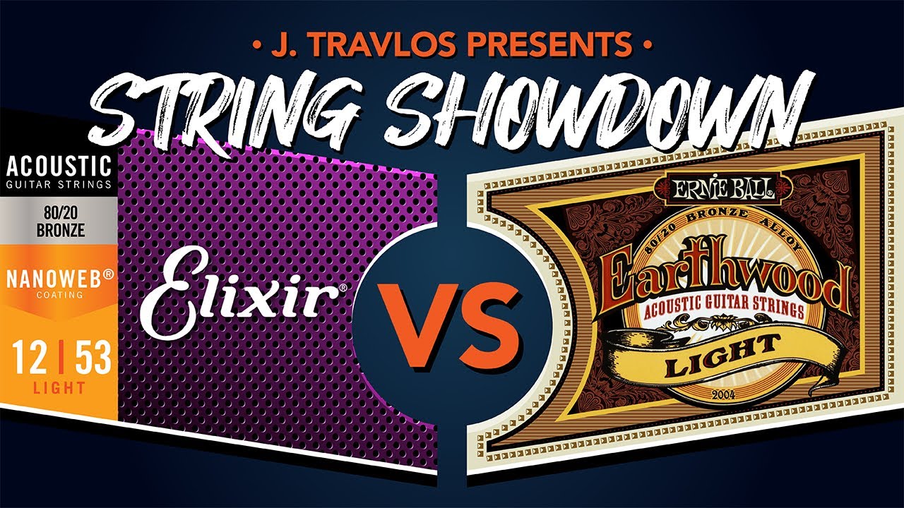 Guitar String Showdown: Ernie Ball Earthwood 80/20 VS Elixir 80/20 Acoustic Guitar Strings