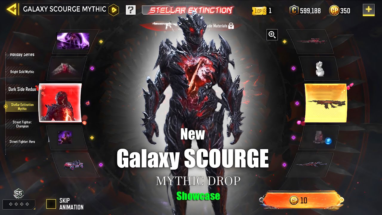 Codm New Mythic Lazarus Full Draw Rewards | Gun Kill Effect + Execution | Galaxy Scourge Mythic Drop