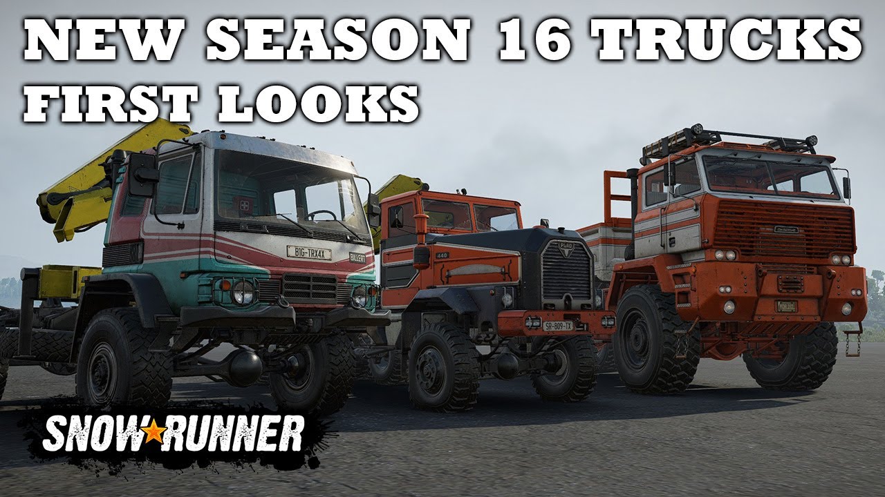 NEW SEASON 16 (Washington State) Trucks (FIRST LOOKS)