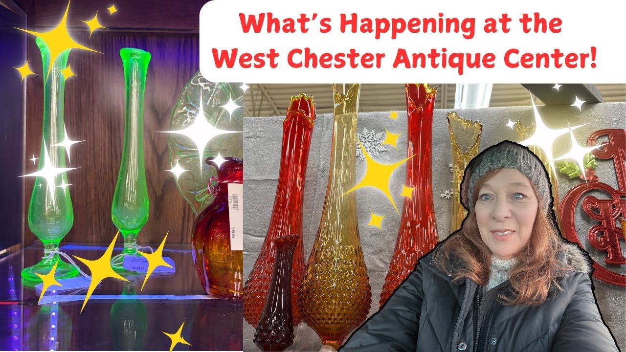 What's Happening at West Chester Antique Mall Vintage/Kitsch/Deals!/Uranium/Antiques/Shop with Me
