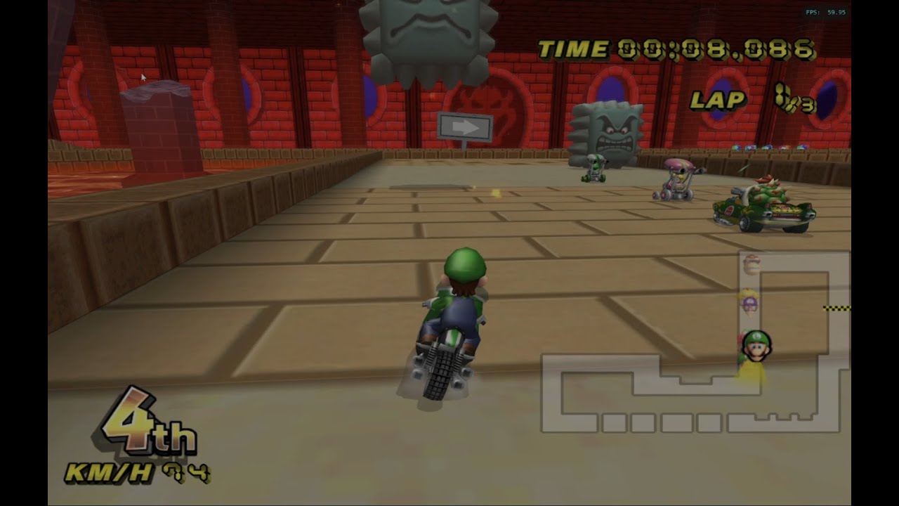Mario Kart Wii CTGP Dolphin Edition Shine Sprite Cup 150cc Grand Prix