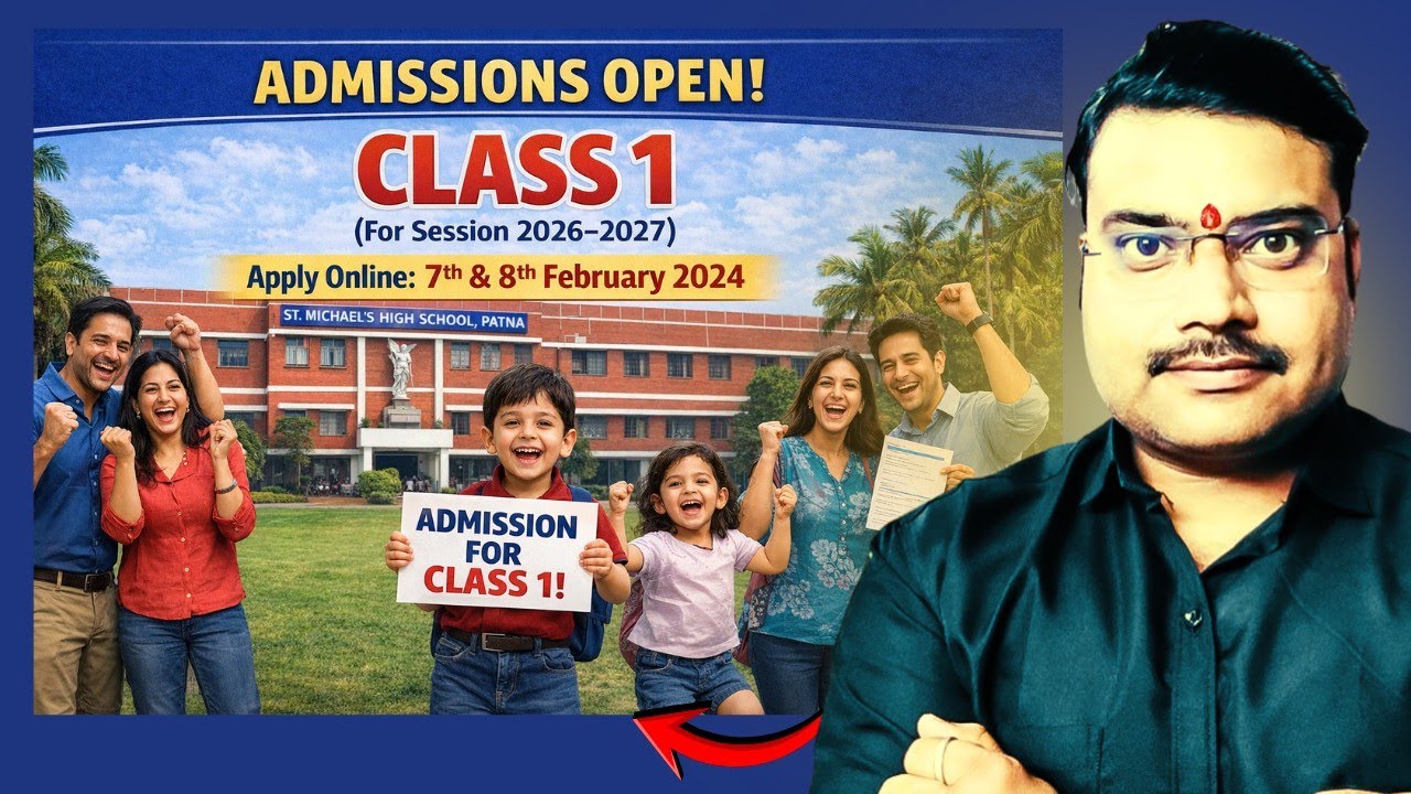 St. Michael’s High School Class 1 Admission 2026