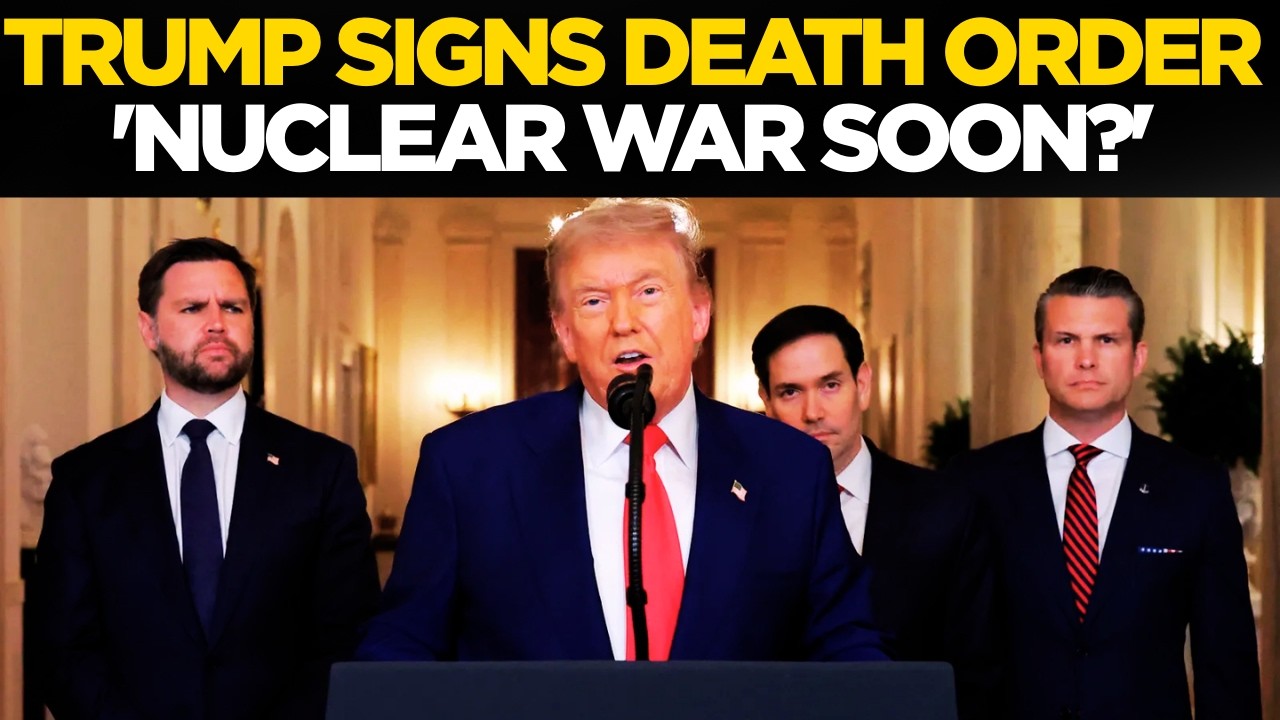 TRUMP IRAN ANNOUNCEMENT LIVE | President Trump Makes Major Statement From The White House | Trump