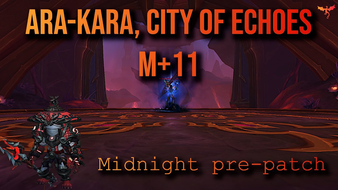 Ara-Kara, City of Echoes +11 Full Run | Brewmaster Monk Tank POV | Midnight Pre-Patch Edition