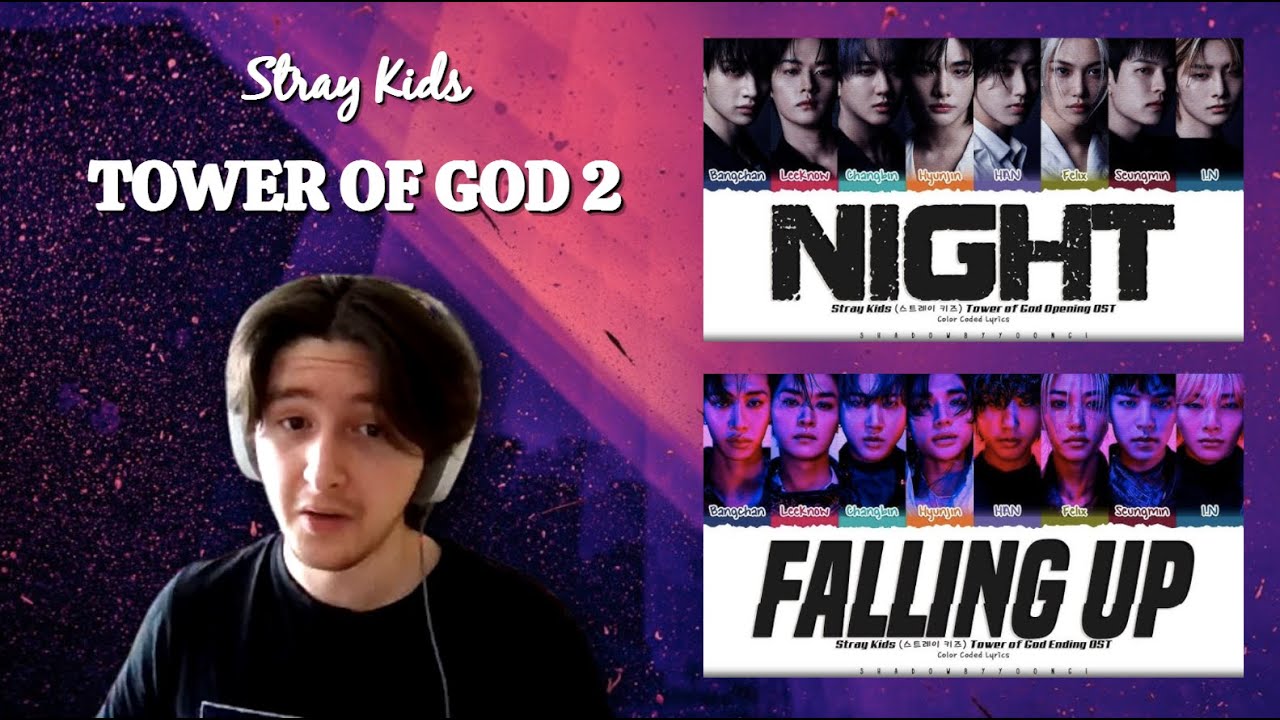 MORE THAN AN OST! Stray Kids 'NIGHT' + 'Falling Up' [Tower of God 2 OST] Reaction