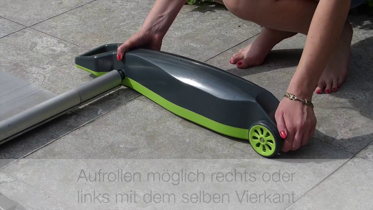 WALU POWER - Motorisiertes Aufrollsystem mit Funk-Fernbedienung