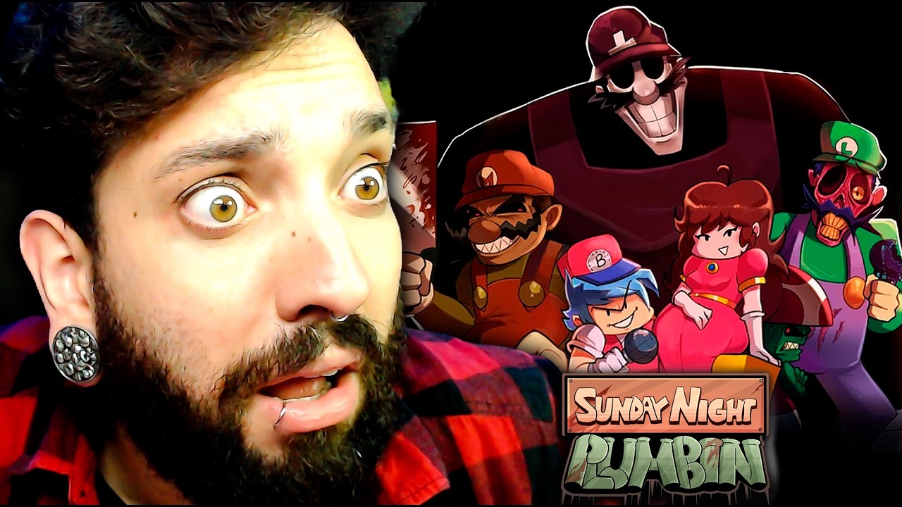 O FANTÁSTICO MOD DE TERROR DE MARIO NO FRIDAY NIGHT FUNKIN' | Sunday Night Plumbin