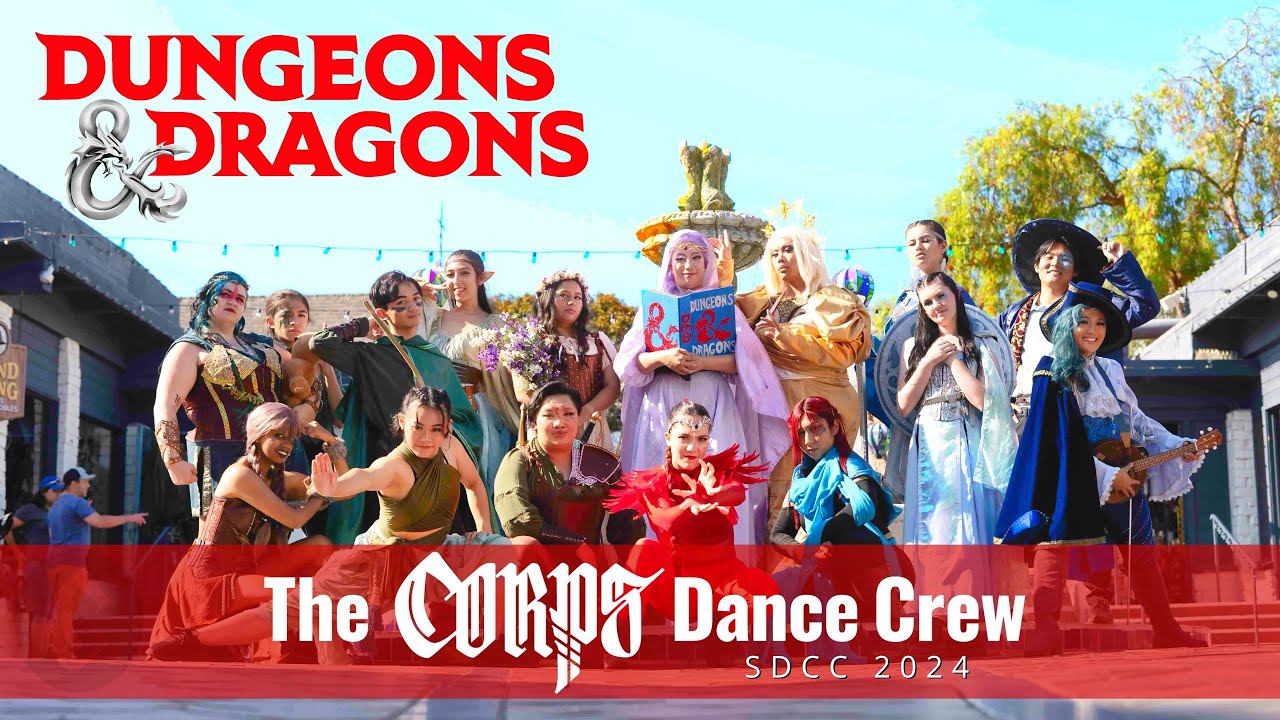 Dungeons & Dragons - The Corps Dance Crew at SDCC 2024