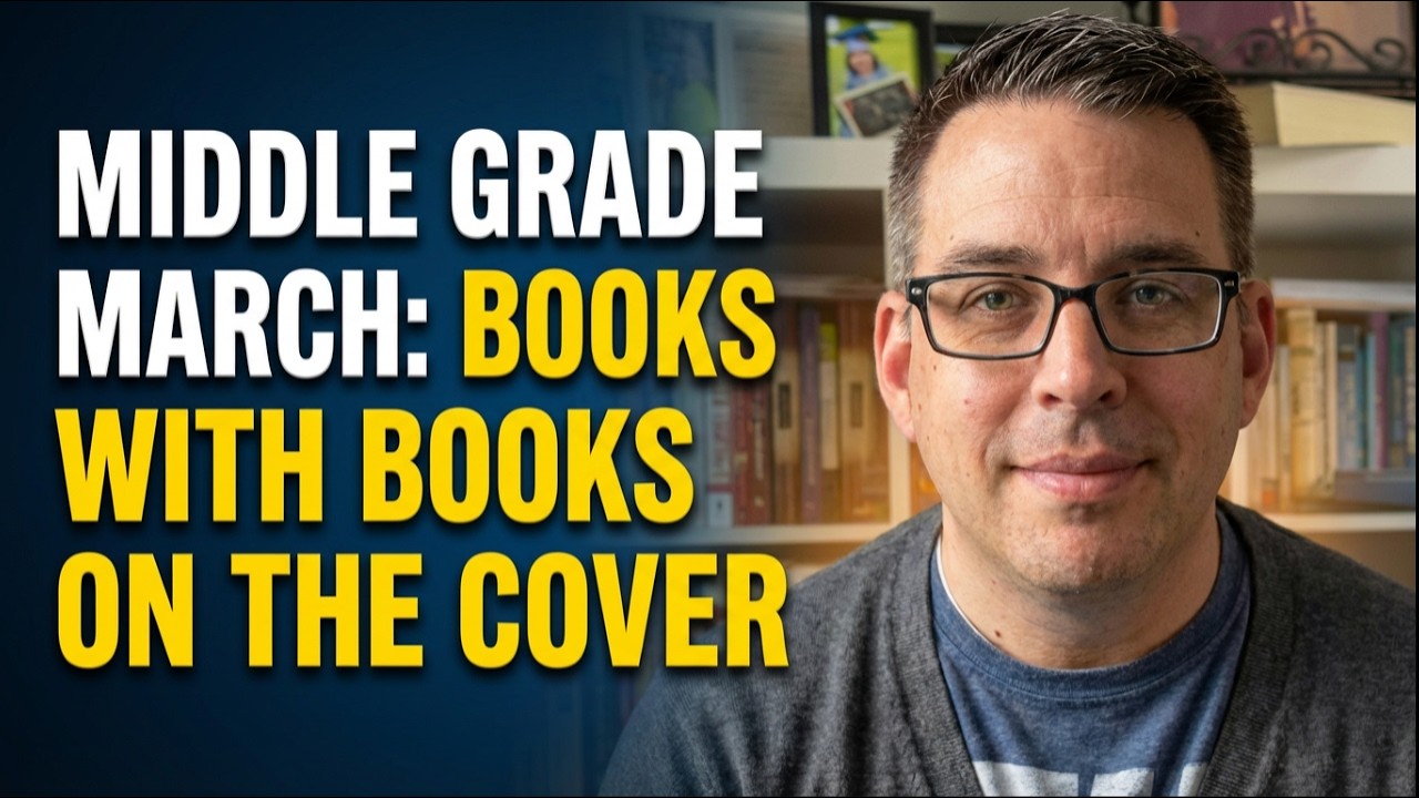 Middle Grade March 2026: Books with Books on the Cover
