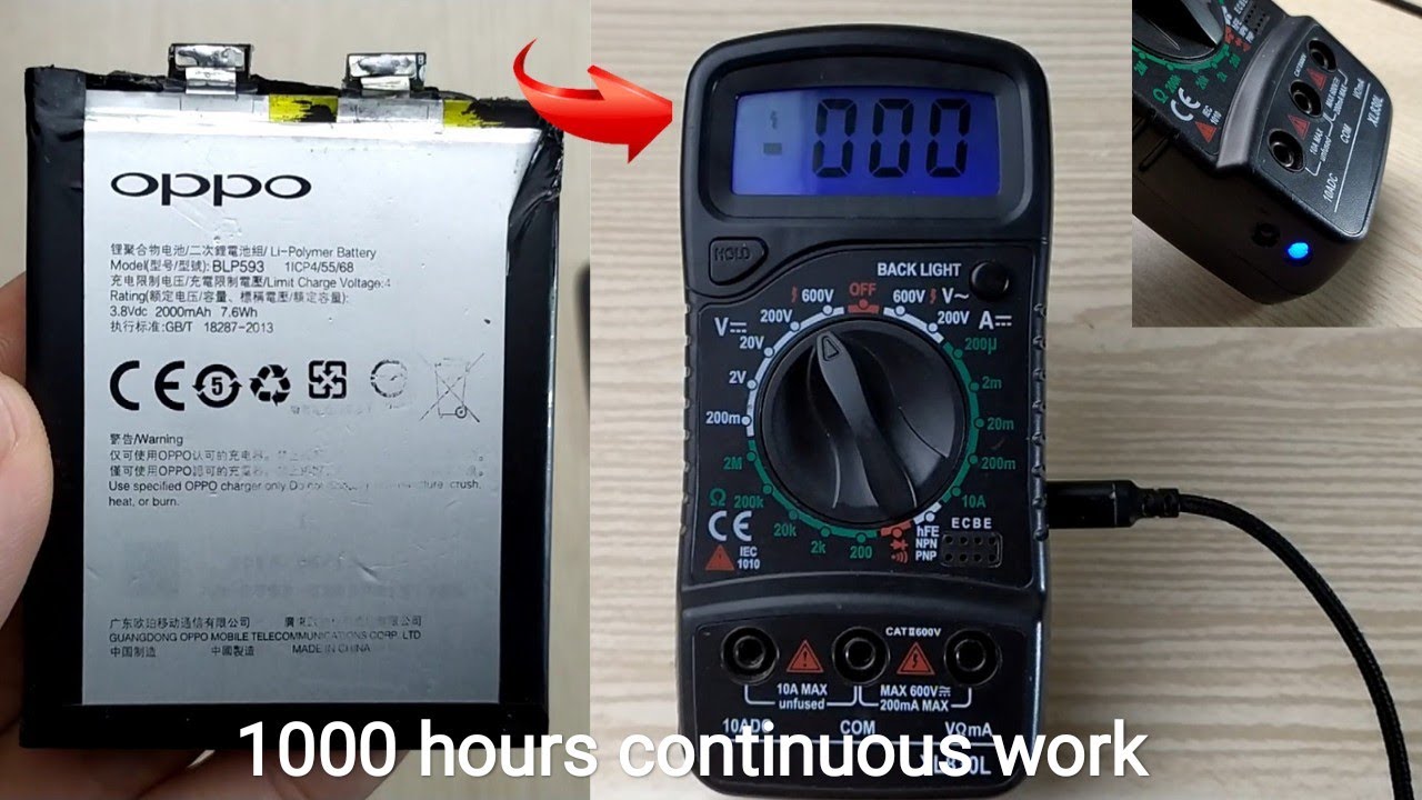 How to make 9v large capacity 2000mAh battery for multimeter, rechargeable / DIY 9v . battery