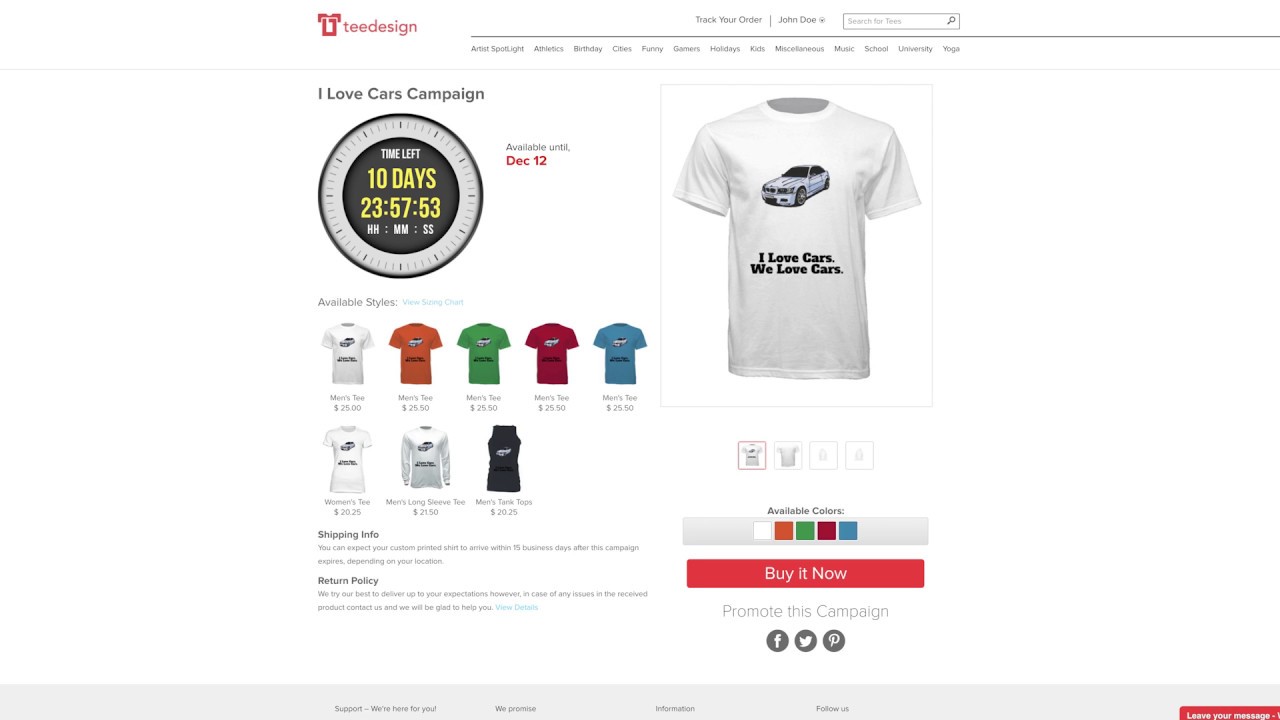 TeeDesign: Design and Sell Tutorial