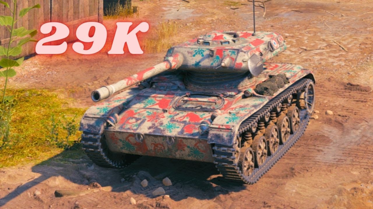 29K Spot Damage with ELC EVEN 90 - 16.6K & ELC EVEN 90 - 12.4K  World of Tanks #wot