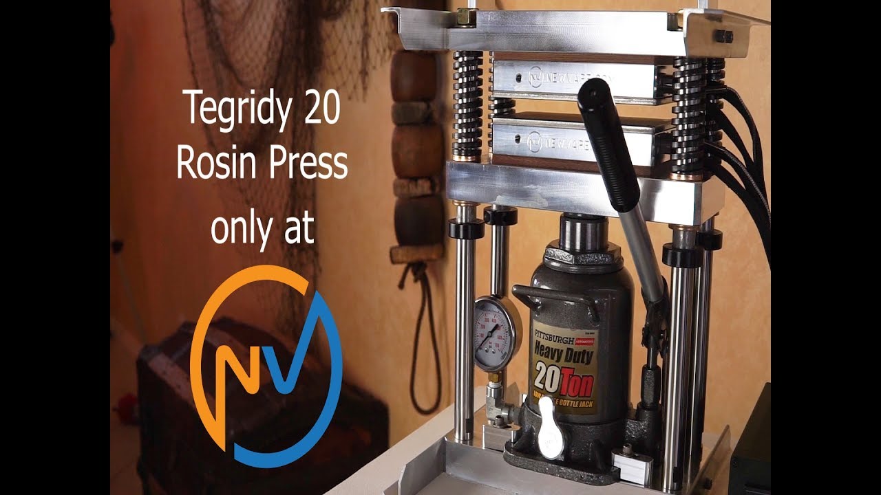 NewVape - The All New Tegridy 20 Rosin Press