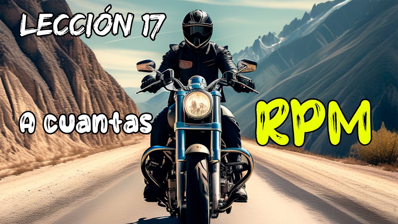¿Cuándo y cómo CAMBIAR DE MARCHAS? Ahorra gasolina | APRENDE A MANEJAR MOTO FÁCIL: Lección 17