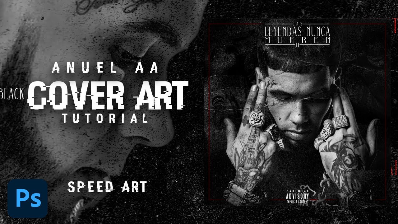 Cover Art Design | Photoshop Tutorial | Annuel AA | Las Leyendas Nunca Mueren 2 | Speed Art