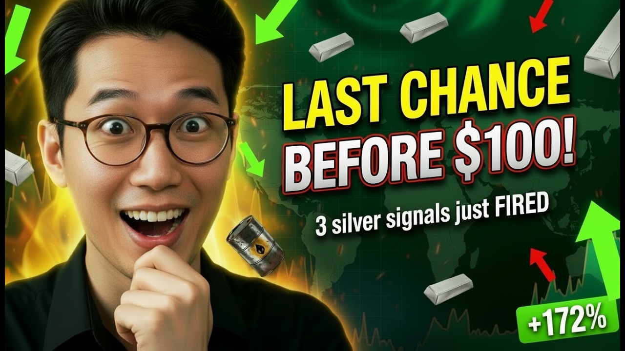 $100 SILVER IN 30 DAYS? The 3 Signals That Fired Before Every Major Breakout