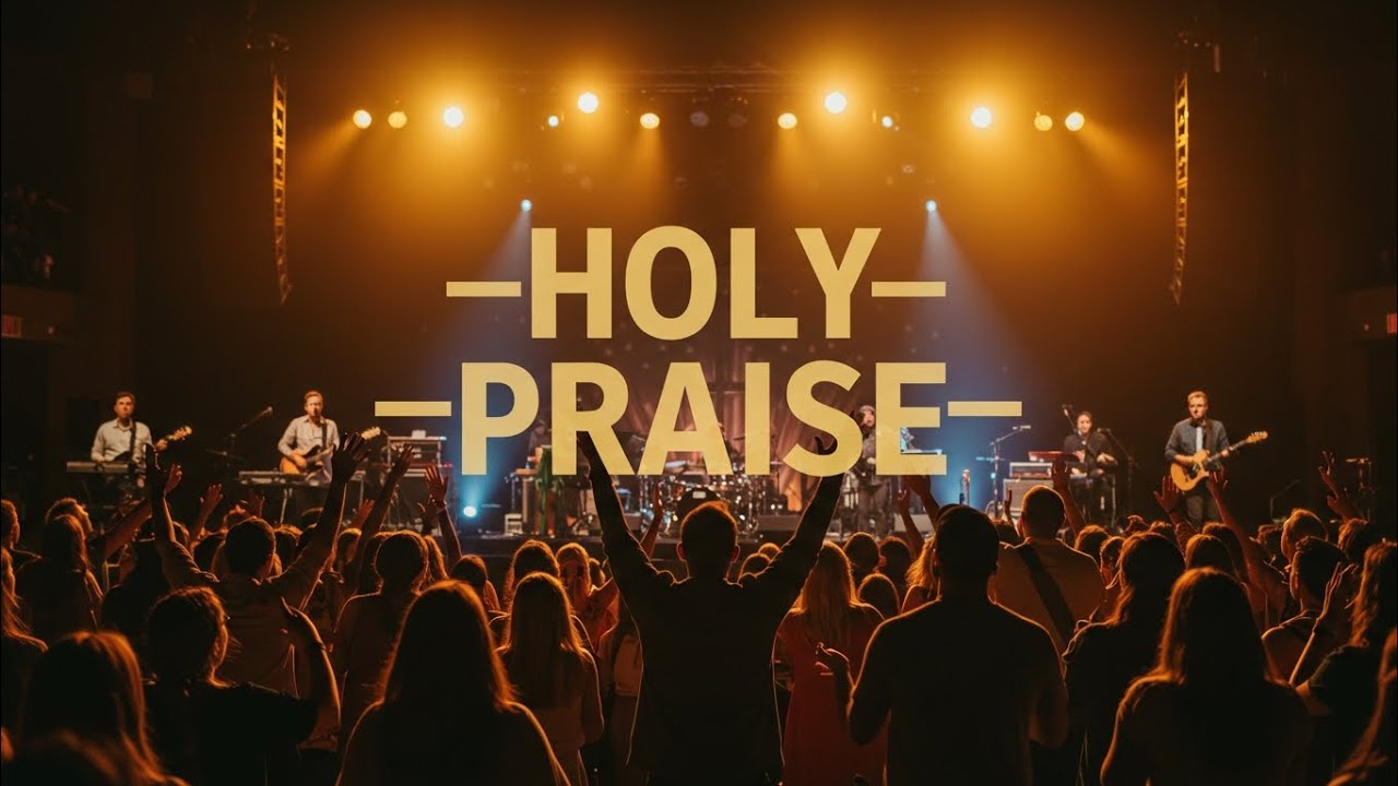 Holy Praise Worship Music - Savior of The World - Lyrics Video