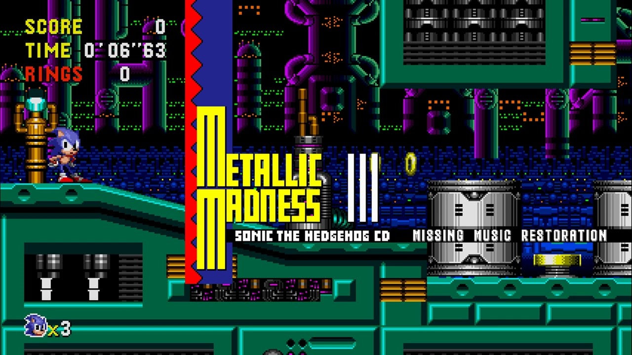 Metallic Madness - Sonic CD (JP) Missing Music Restoration