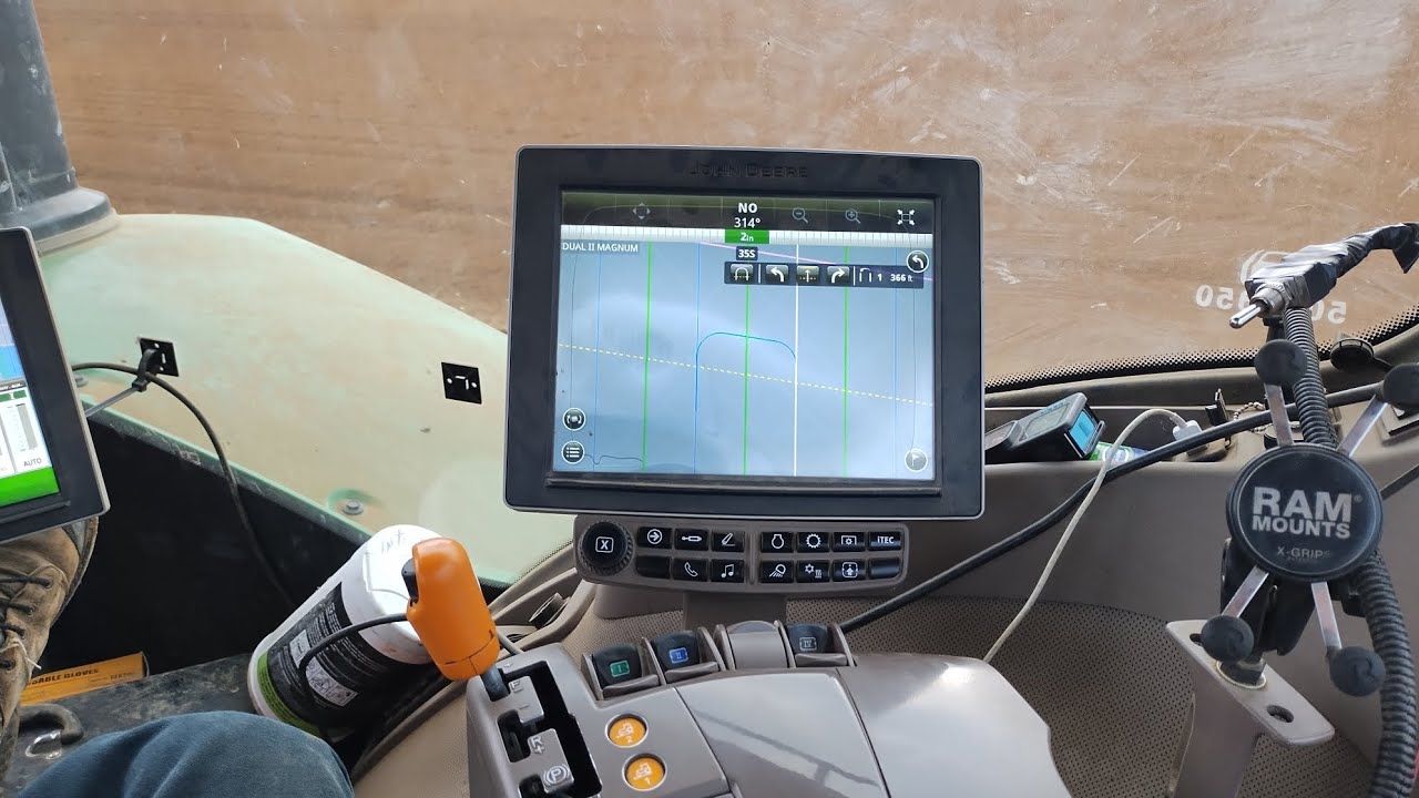 john deere auto turn around -operator demonstration/comments