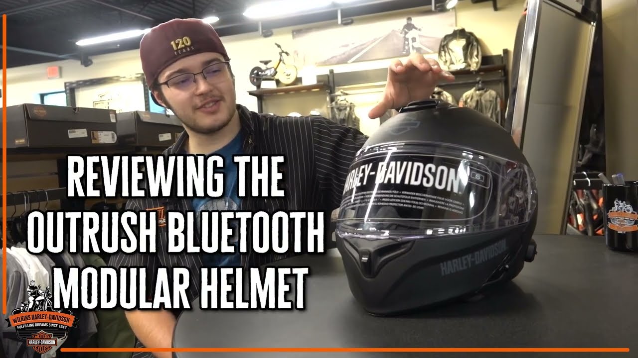 Обзор модульного Bluetooth-шлема Harley-Davidson Outrush