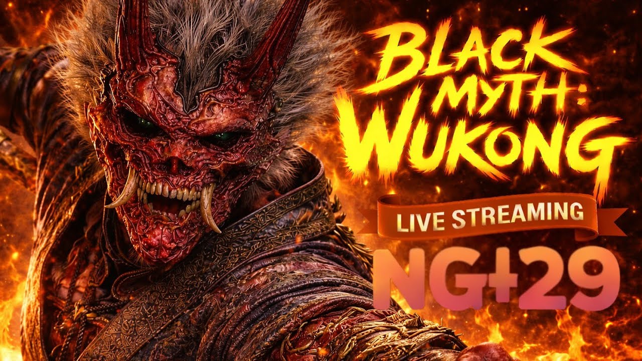 🔴 Black Myth: Wukong| NG+29 |Max Difficulty Gauntlet of Legends|Relic Holders & Collective Strength|