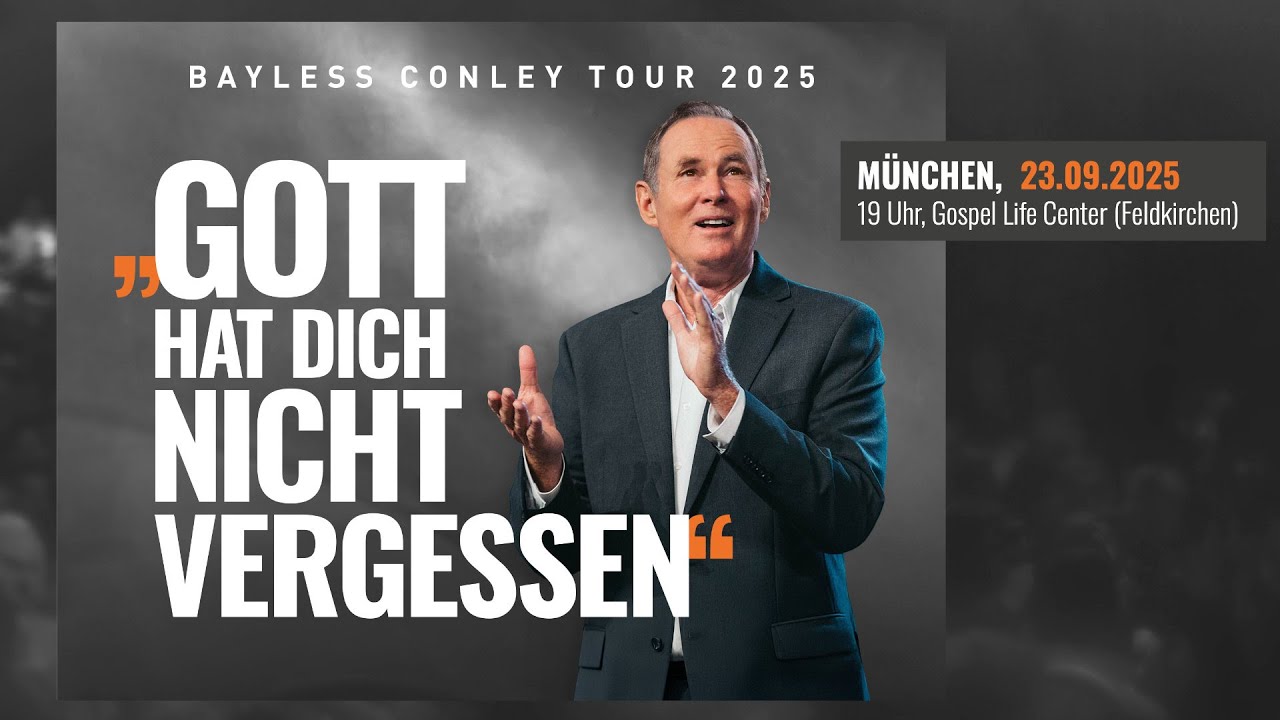 Bayless Conley | Dienstag 23.09.25, 19:00 Uhr im GLC