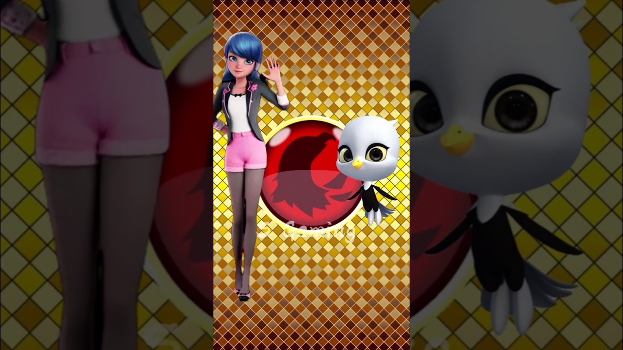 Miraculous Characters swap all Miraculous🐞🐱 #miraculous #ladybug #tranding #shorts #cartoon
