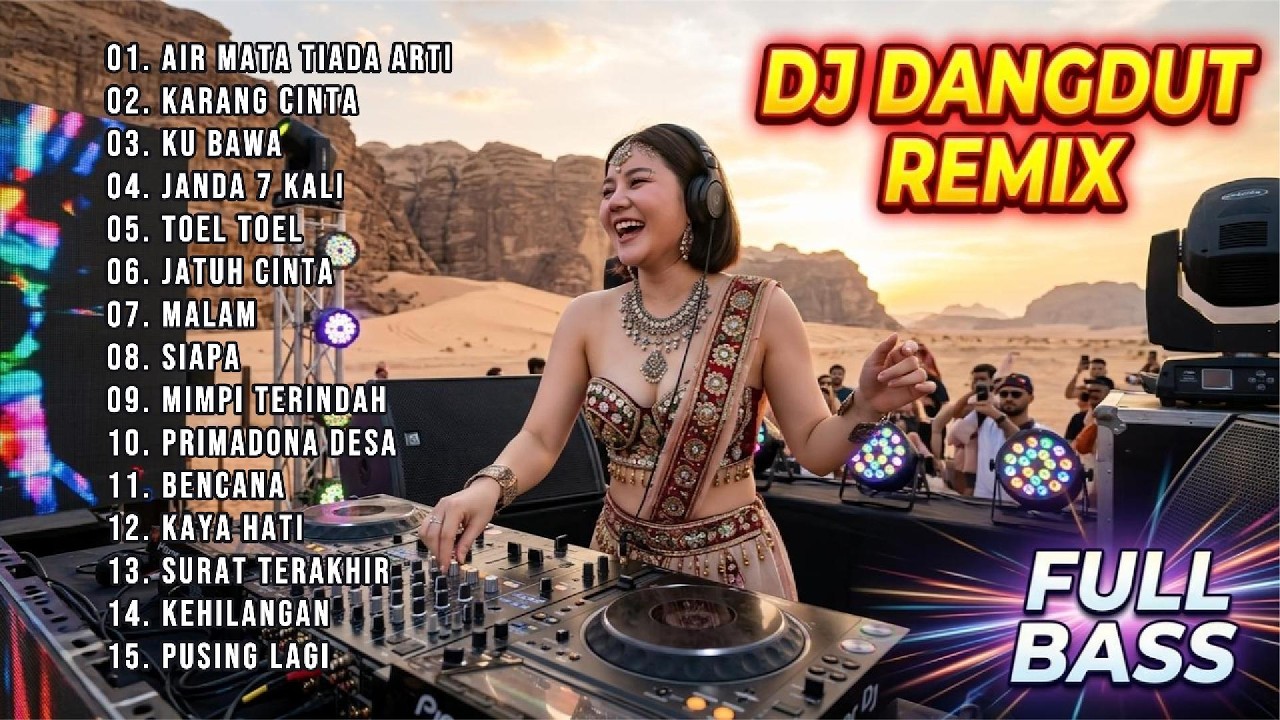 DJ REMIX DANGDUT LAWAS FULL BASS  | DJ AIR MATA TIADA ARTI
