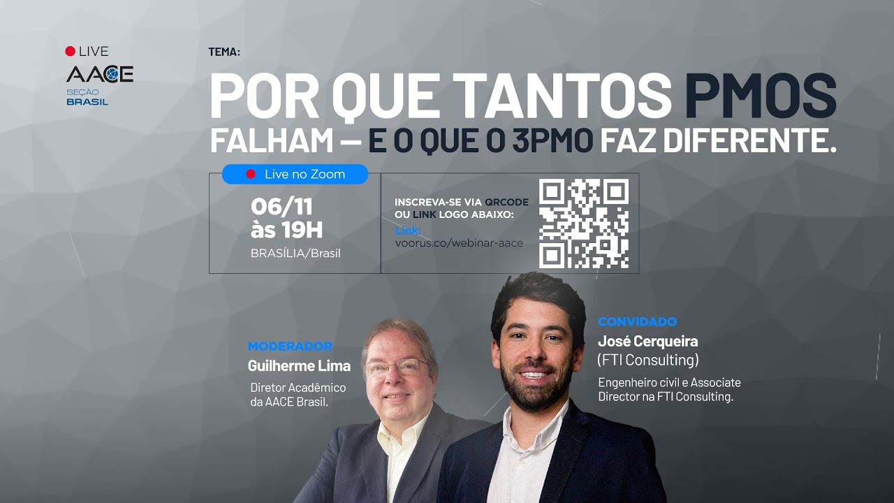 Por que tantos PMOS falham - e o que o 3PMO faz diferente. Com José Cerqueira da FT| Consulting.
