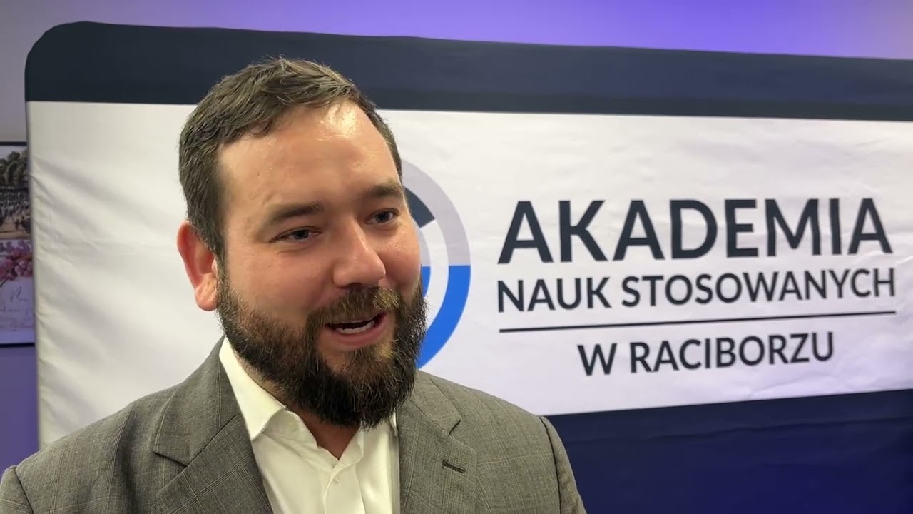 Adrian Skaba absolwent ANS Racib&oacute;rz przed 10 laty był na pierwszym pokazie prac inżynierskich