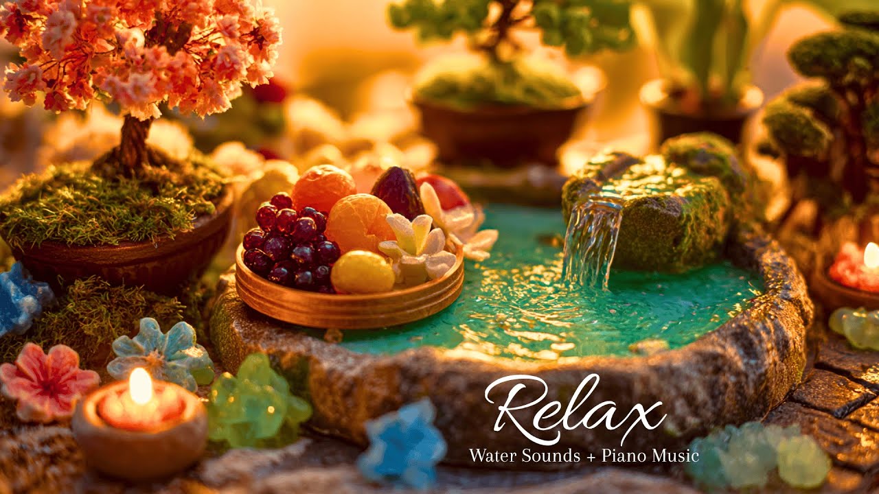 🌿 Healing Music for Body & Soul: Soft Piano & Water | Stress Relief & Deep Sleep