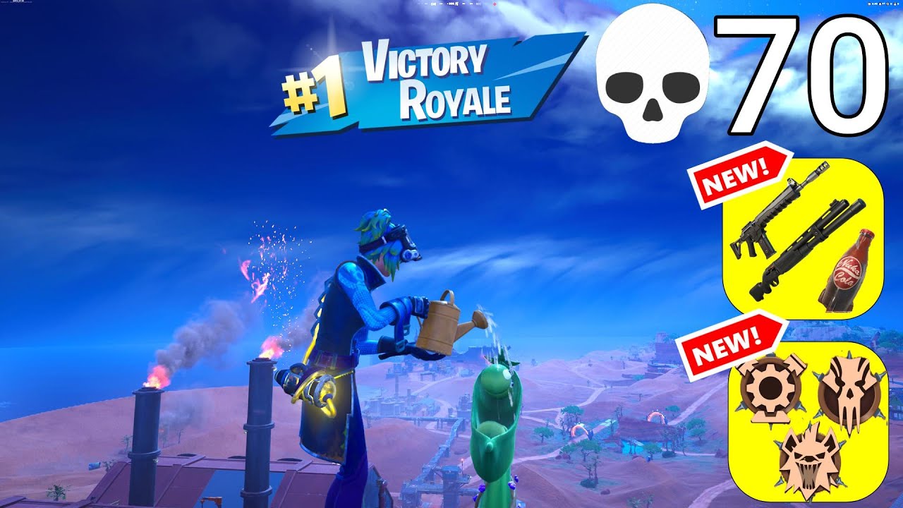 70 Elimination Solo vs Squads Gameplay WINS (Fortnite Chapter 5 Season 3)